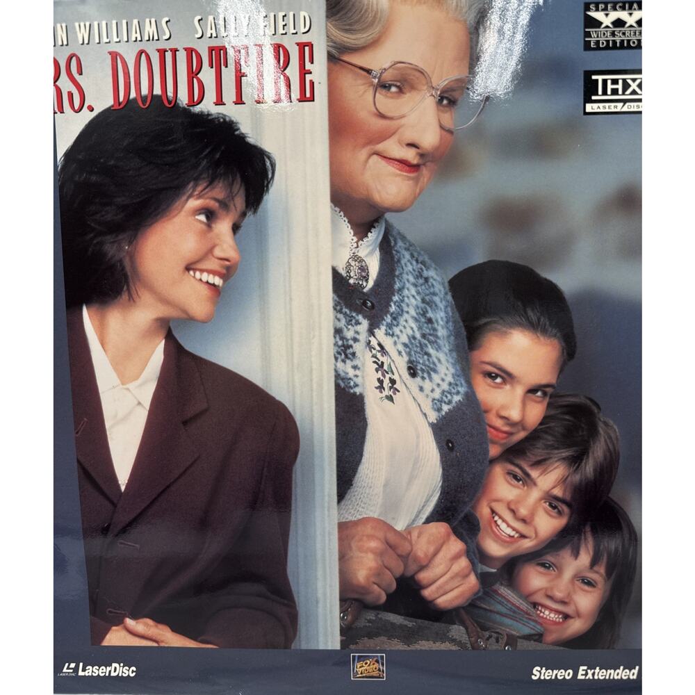 Mrs. Doubtfire Laser Disc, Widescreen CX 2 Disc set